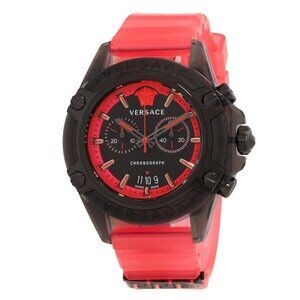 FX03023B NWT Versace Fashion Men's Quartz Steel Authentic Watch